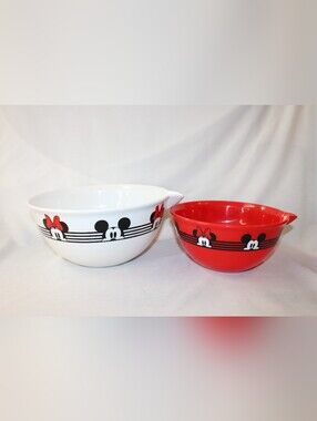 Disney Eats Mickey and Minnie Mouse Mixing Bowls